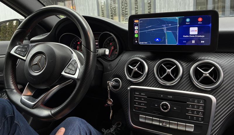 android auto mercedes a klasa w176
