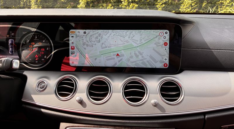 android auto carplay do mercedesa w213