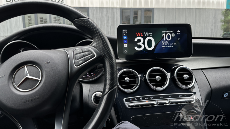 android auto i carplay do mercedesa w205