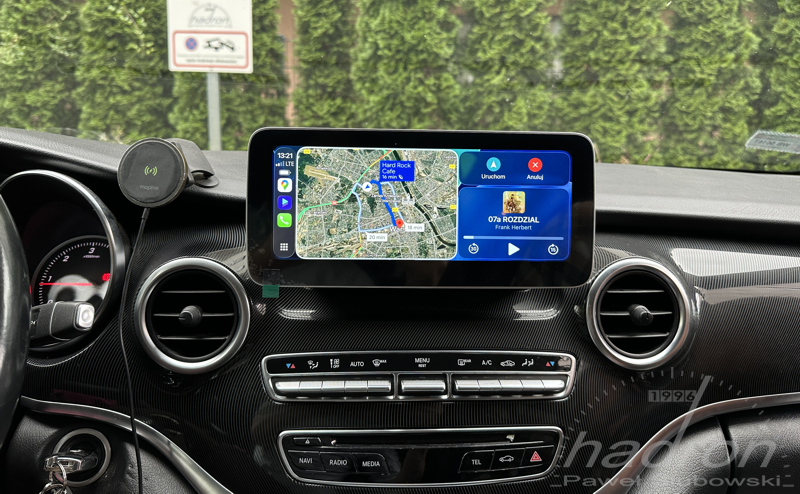 radio do mercedesa klasa v android auto