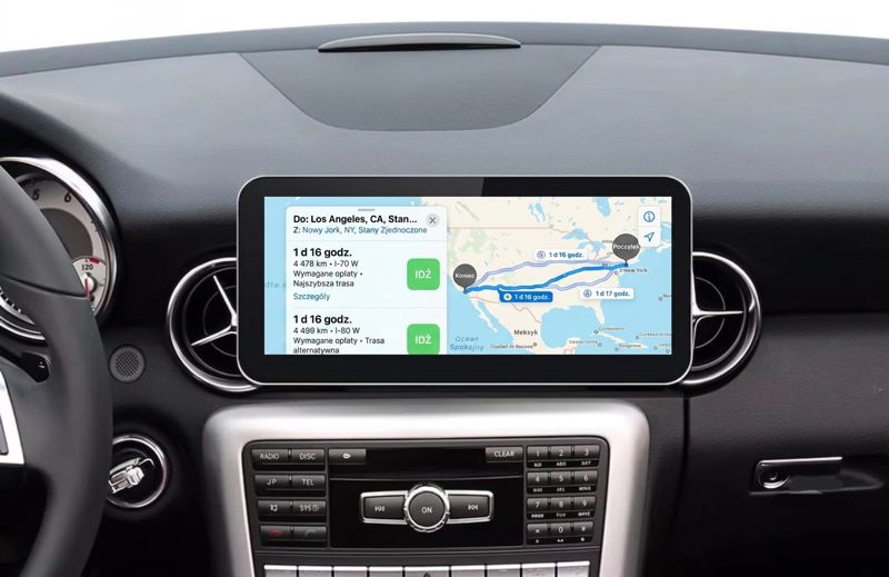 radio do mercedesa slk r172
