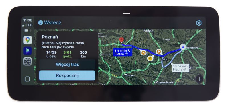 radio do mercedesa gla 