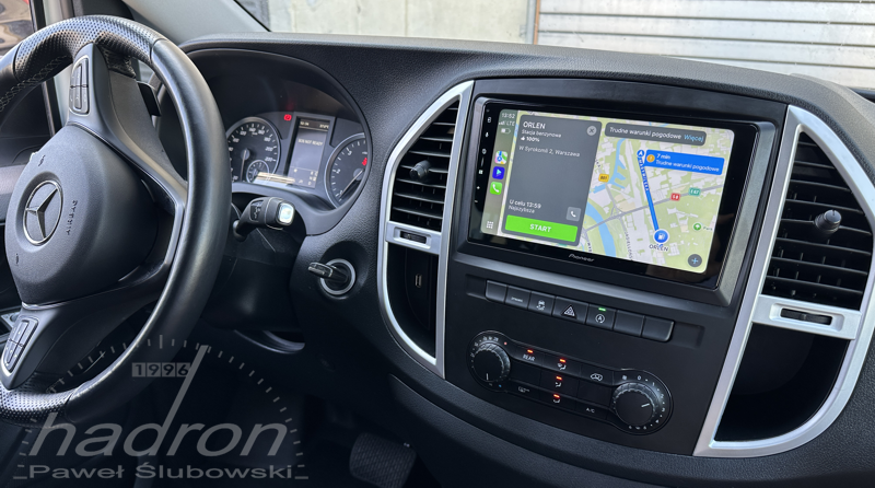 radio do mercedesa vito 
