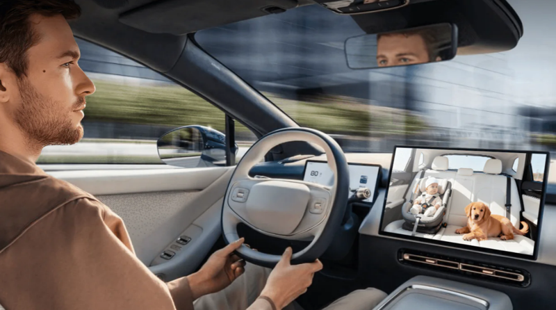 niania samochodowa kamera na tył