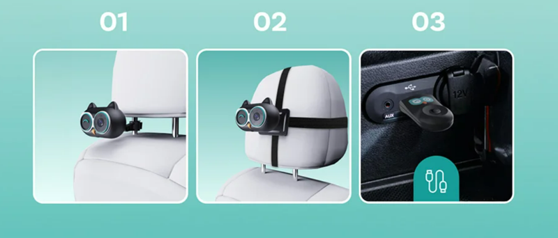 niania samochodowa ottocast cabin care