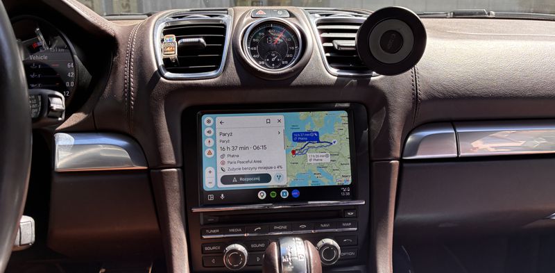 android auto do porsche boxter