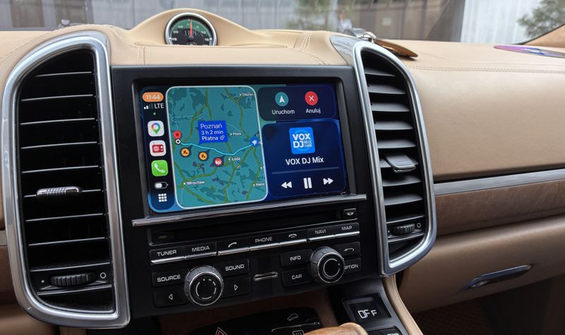 android auto carplay do porsche cayenne