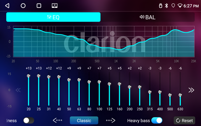 radio android 2din clarion gl300