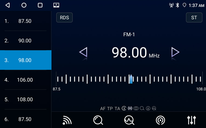 radio android 2din clarion gl300