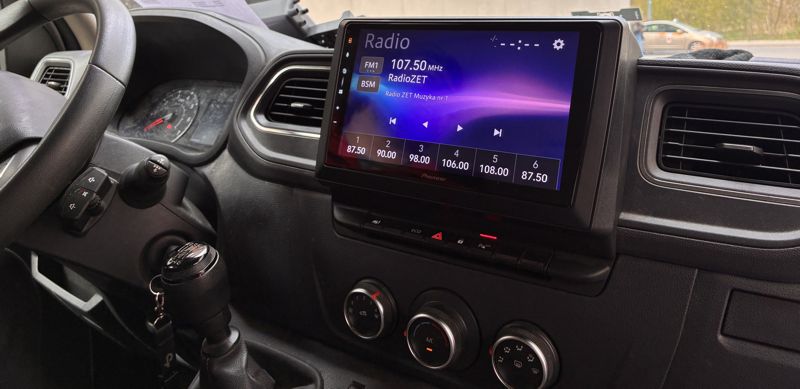 radio do renault master android auto 