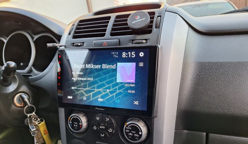 radio android auto do suzuki 