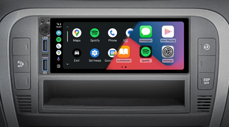 radio 1 din ekran android auto zz2 mpplay