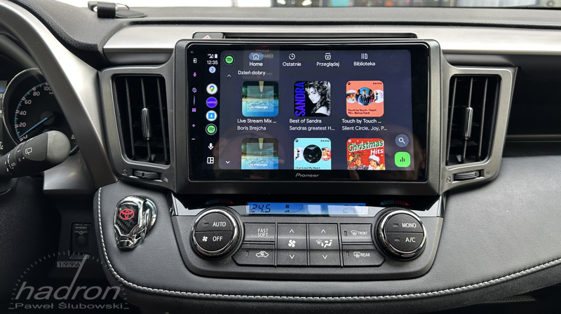 android auto do toyoty rav4 