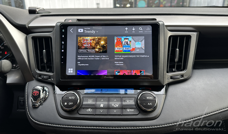 radio android auto toyota rav4 