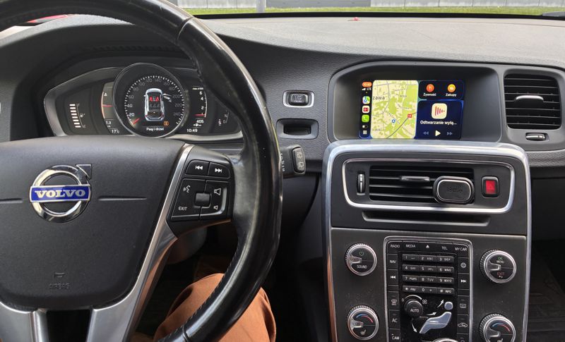 android auto carplay do volvo v40