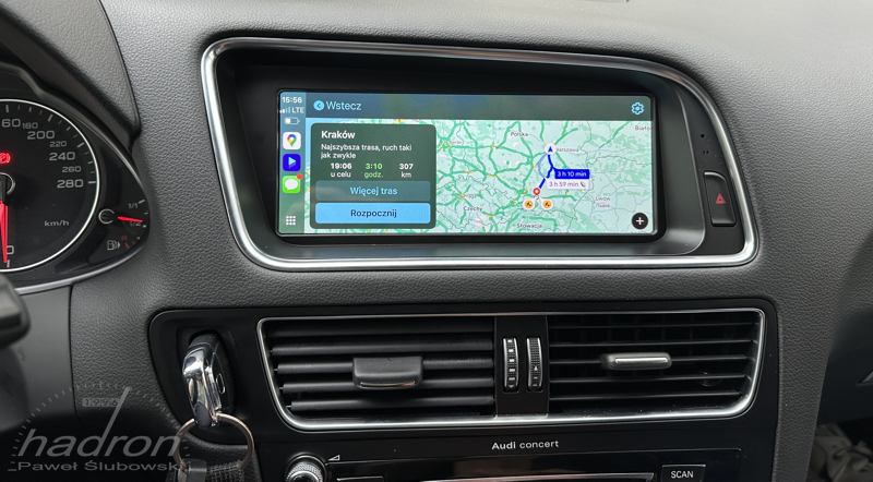 radio do audi q5 