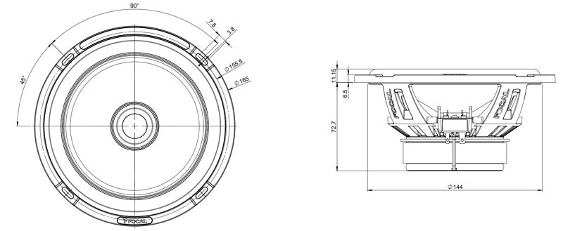 focal pc 165 fe flax