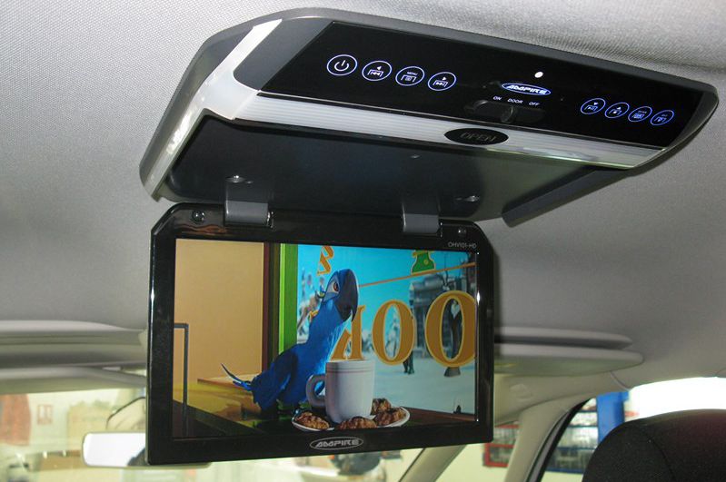 podwieszany monitor do samochodu