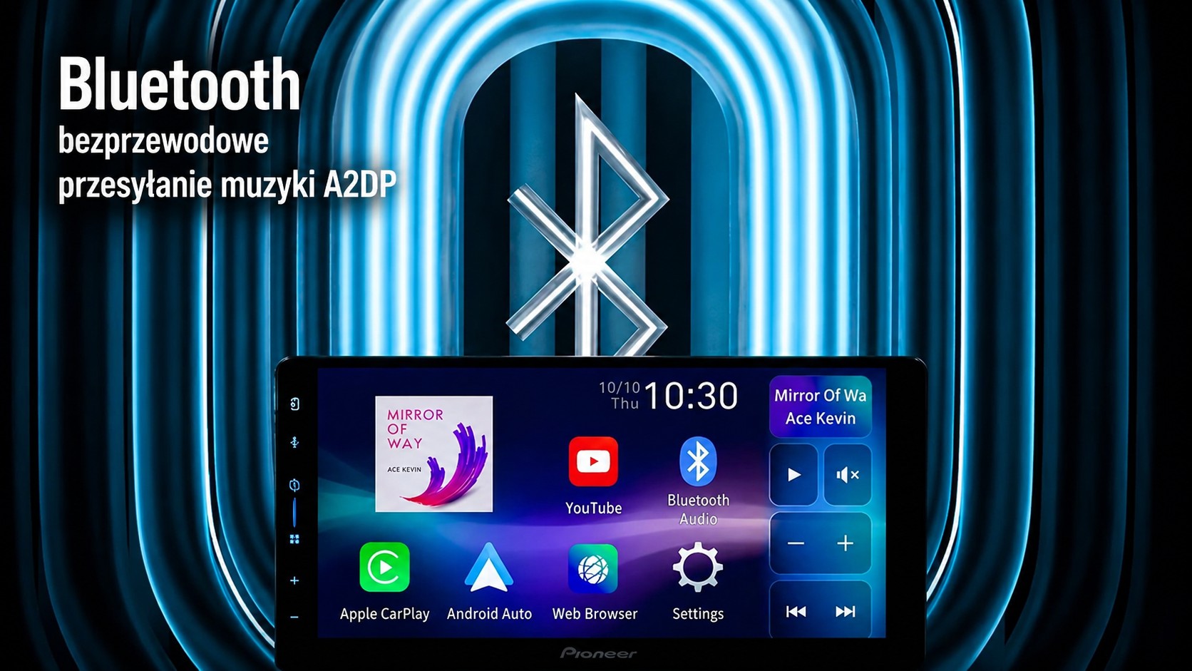 Bluetooth łączność bezprzewodowa Pioneer SPH-DA97