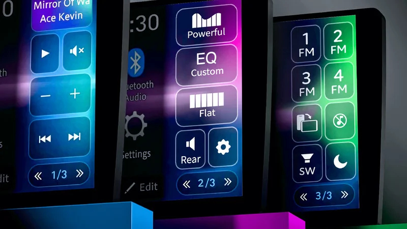 Menu radia Pioneer SPH-PF97BT