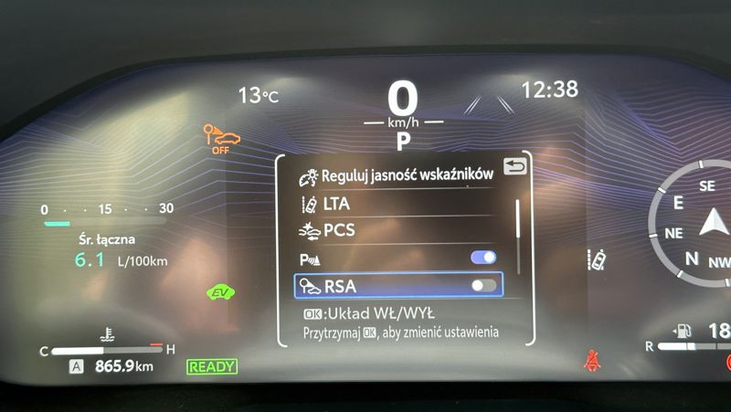 toyota rav4 wyłączenia dźwięku przekraczania prędkości 