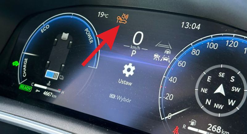 wyłączenie dźwięku czytanie znaków toyota 
