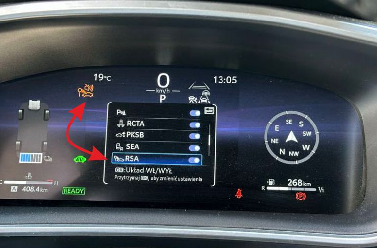 wyłącznie dźwięków czytanie znaków toyota corolla 