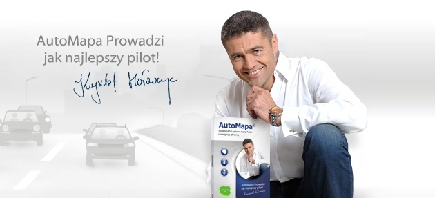Automapa XL PL - sygnowana przez Krzysztofa Hołowczyca