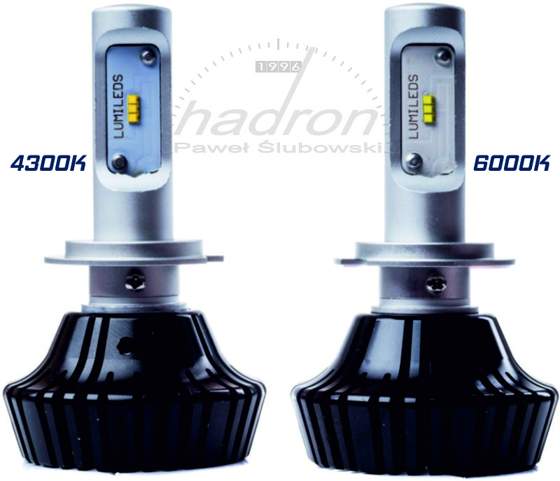 żarówki LED Philips 4300K vs 6000K porównanie 