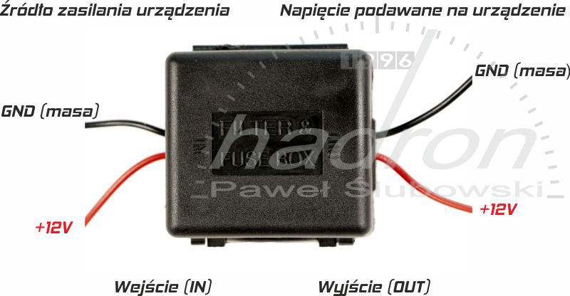 Filtr CAN niwelujący zakłócenia w czujniku cofania i kamerze cofania