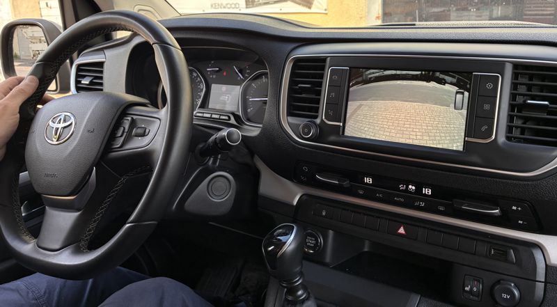 kamera cofana do toyoty proace verso