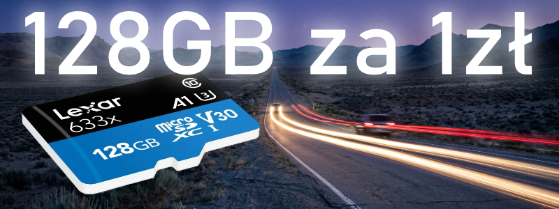 Karta pamięci 128GB za 1zł