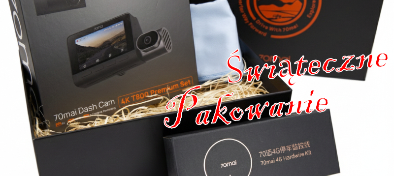 70mai T800 z UP04 zapakowane