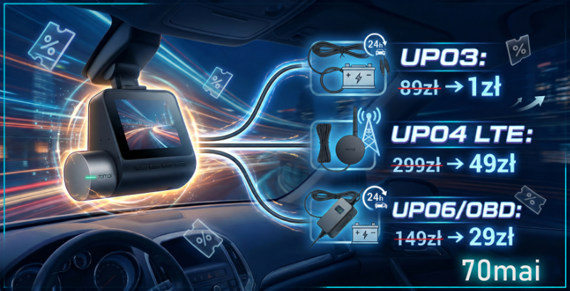Promocja na adaptery 70mai