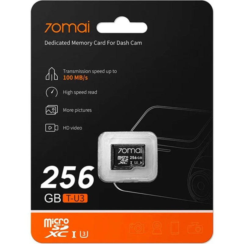 Karta pamięci 70mai mSD XC U3 256GB